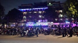 Sahur on the road klub motor di Batam. Foto: INIKEPRI.COM