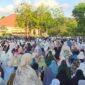 Ribuan warga Muhamadiyah melaksanakan Salat Idul Fitri 1447 H. Foto: INIKEPRI.COM