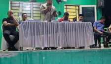 Anggota DPRD Kota Batam Rival Pribadi menggelar reses di Fasum Taman Bacaan Hijau, Tiban. Foto: INIKEPRI.COM