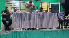 Anggota DPRD Kota Batam Rival Pribadi menggelar reses di Fasum Taman Bacaan Hijau, Tiban. Foto: INIKEPRI.COM