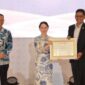 Ketua DPRD Kota Batam, Kepulauan Riau Muhammad Kamaluddin menerima penghargaan kolaborasi investasi tahun 2026 yang diselenggarakan oleh BP Batam. Foto: Istimewa 