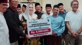 Pemerintah Kabupaten Natuna melaksanakan kegiatan Safari Ramadan 1447 H di Masjid Al-Kholis, Tanjung Sebauk, Desa Sedanau Timur, Kecamatan Bunguran Batubi, Sabtu sore (14/03). Foto: INIKEPRI.COM/NatunaKab 