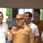 Wagub Kepri Nyanyang Haris Pratamura didampingi Kadis Perhubungan dan Kasatpol PP Kepri melakukan sidak di Bandara Hang Nadim, Batam, Kamis (12/3/2026). Foto: INIKEPRI.COM/KepriProv 