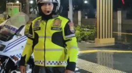 Brigadir Fajar Permana yang gugur saat pengamanan mudik Lebaran 2026. Foto: Istimewa 