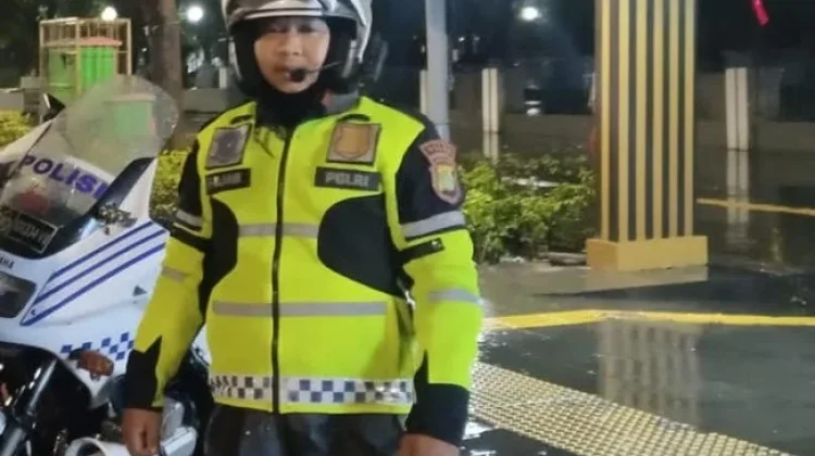 Brigadir Fajar Permana yang gugur saat pengamanan mudik Lebaran 2026. Foto: Istimewa 