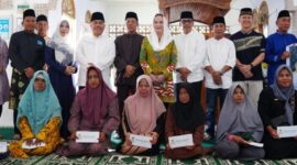 Pemerintah Kabupaten Natuna resmi mengakhiri rangkaian agenda Safari Ramadhan 1447 Hijriah. Titik terakhir pelaksanaan kegiatan tahunan ini dipusatkan di Masjid An-Nur Singgang Bulan, Desa Cemaga Selatan, Kecamatan Bunguran Selatan, pada Minggu (15/3/2026). Foto: INIKEPRI.COM/NatunaKab 