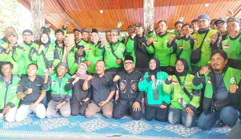 Wali Kota Tanjungpinang Lis Darmansyah bersilaturahmi dengan mitra gojek. Foto: INIKEPRI.COM/TanjungpinangKota