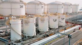 Tangki minyak di PT OTK. Foto: INIKEPRI.COM/OTK