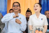 Kepala BP Batam Amsakar Achmad dan Wakil Kepala BP Batam Li Claudia Chandra. Foto: INIKEPRI.COM/BP Batam 