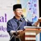Wali Kota Batam Amsakar Achmad menghadiri kegiatan halalbihalal bersama masyarakat Kecamatan Batam Kota yang digelar di Aku Tahu Centre, Kelurahan Sungai Panas. Foto: INIKEPRI.COM/Media Center Batam 