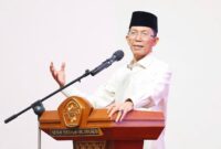 Wali Kota Batam Amsakar Achmad di Halalbihalal Lubukbaja. Foto: INIKEPRI.COM/Media Center Batam 