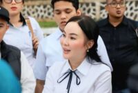 Wakil Kepala BP Batam/Wakil Walikota Batam, Li Claudia Chandra meninjau pembangunan Zona Selamat Sekolah (ZoSS), di Jalan Laksamana Bintan atau tepatnya di depan SD Negeri 001, Batamkota. Foto: INIKEPRI.COM/BP Batam 