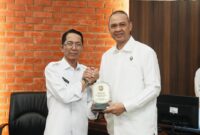 Kepala BP Batam, Amsakar Achmad menerima Peserta Sekolah Staf dan Pimpinan Tinggi (Sespimti) Polri dalam rangka Praktik Kerja Dalam Negeri (PKDN) Dikreg ke-35 Tahun 2026 di Marketing Centre, Batam Centre. Foto: INIKEPRI.COM/BP Batam 