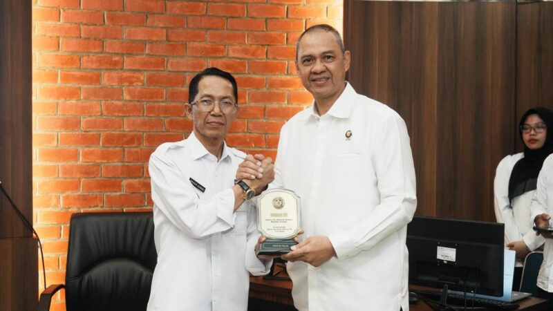 Kepala BP Batam, Amsakar Achmad menerima Peserta Sekolah Staf dan Pimpinan Tinggi (Sespimti) Polri dalam rangka Praktik Kerja Dalam Negeri (PKDN) Dikreg ke-35 Tahun 2026 di Marketing Centre, Batam Centre. Foto: INIKEPRI.COM/BP Batam