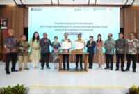 penandatanganan serangkaian perjanjian kerja sama strategis bersama PT. PLN Batam dan PT Digitalland Service One (DayOne),  pada Jumat (17/4/2026) di Balairung Sari BP Batam. Foto: INIKEPRI.COM/BP Batam 