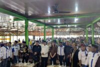 Foto bersama di Halalbihalal KKST. Foto: INIKEPRI.COM