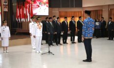 Pimpin Upacara Otda ke-30, Amsakar Achmad Tegaskan Komitmen Benahi Air, Sampah, dan Banjir