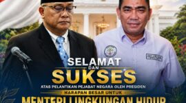 E Flyer ucapan selamat atas pelantikan Jumhur Hidayat. Foto: GHLHI