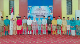 Bupati Natuna Cen Sui Lan menghadiri sekaligus mengukuhkan kepengurusan Ikatan Keluarga Bunguran Barat (IKBB) Kabupaten Natuna periode 2026–2029. Foto: INIKEPRI.COM