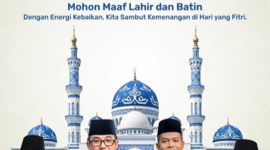Flyer Idul Fitri PLN Batam. Foto: PLN Batam 