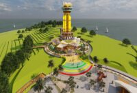 Rencana pembangunan Museum dan Monumen Tugu Bahasa di Pulau Penyengat. Foto: INIKEPRI.COM/KepriProv 