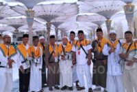 Jamaah Haji Natuna tiba di  Madinah. Foto: INIKEPRI.COM/NatunaKab 