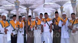 Jamaah Haji Natuna tiba di  Madinah. Foto: INIKEPRI.COM/NatunaKab 