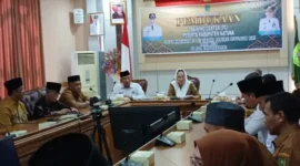 Bupati Cen Sui Lan membuka Training Center (TC) Peserta MTQ Kabupaten Natuna untuk MTQ Provinsi Kepri 2026. Foto: Istimewa 