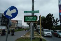 Nama jalan d Batam. Foto: Istimewa 