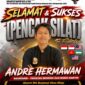 Andre Hermawan, alumni MA Bustanul Ulum Midai, sukses menorehkan prestasi membanggakan dalam ajang The 6th National and International Cekak Harimau Malaysia Silat Championship 2026. Foto: Istimewa 