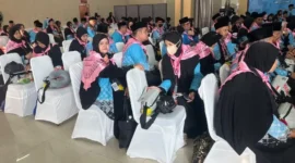 Calon Jamaah Haji di Embarkasi Batam. Foto: Istimewa 