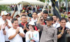 Keceriaan Amsakar-Li Claudia bersama Buruh Batam, MayDay Diisi Aksi Positif