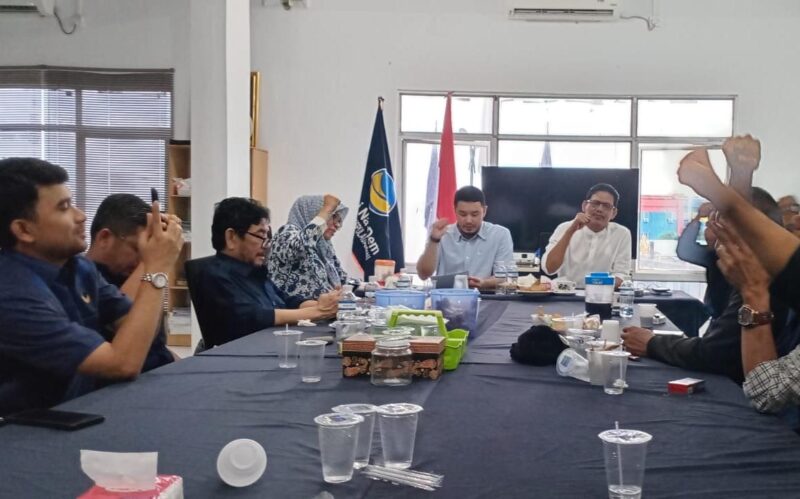 Rapat koordinasi DPD Partai NasDem Kota Batam. Foto: INIKEPRI.COM