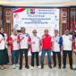 Ketua Umum DPP PWMOI, Drs. HM Jusuf Rizal berfoto bersama pengurus PWMOI di Batam. Foto: INIKEPRI.COM