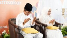 Wali Kota Batam, Amsakar Achmad dan Istri Erlita Sari menggelar Walimatus Safar di kediamannya, Batam Centre, Minggu (10/5/2026). Foto: INIKEPRI.COM