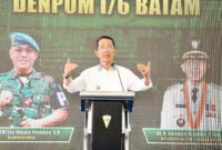Wali Kota Batam Amsakar Achmad hadir di peresmian Madenpom Batam. Foto: INIKEPRI.COM/Media Center Batam 