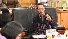 Wali kota Batam, Amsakar Achmad, menerima kunjungan Pusat Riset Politik BRIN di Kantor Wali Kota Batam. Foto: INIKEPRI.COM