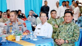 Wali Kota Batam Amsakar Achmad hadir langsung di Gerai Koperasi Kelurahan Merah Putih Batu Besar. Foto: INIKEPRI.COM