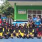 Ketua Dewan Kehormatan KONI Kabupaten Natuna, H. Raja Mustakim, membuka Kompetisi Olahraga Tingkat Sekolah Dasar (SD) se-Kecamatan Bunguran Batubi dan Bunguran Utara di Desa Tanjung Sebauk, Sedanau Timur. Foto: INIKEPRI.COM
