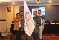 Donal Frans P terpilih menjadi nahkoda baru Akuatik Indonesia Kota Batam. Foto: INIKEPRI.COM