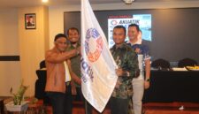 Donal Frans P terpilih menjadi nahkoda baru Akuatik Indonesia Kota Batam. Foto: INIKEPRI.COM