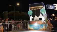 Pawai takbir Idul Adha di Batam. Foto: INIKEPRI.COM