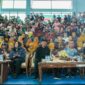 Kepala BP Batam/Wali Kota Batam, Amsakar Achmad, bersama Ketua Pikori BP Batam/Ketua TP PKK Kota Batam, Erlita Amsakar, secara resmi menutup rangkaian Kejuaraan Voli Piala Bergilir Walikota Batam & Piala Bergilir Ketua TP PKK Kota Batam Tahun 2026 di GOR Raja Djafar, Tiban Indah. Foto: INIKEPRI.COM/BP Batam 