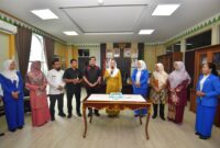 Bupati Natuna Cen Sui Lan saat menerima kunjungan Ikatan Guru Taman Kanak-Kanak Indonesia Persatuan Guru Republik Indonesia (IGTKI-PGRI) Kabupaten Natuna dalam rangka peringatan HUT IGTKI-PGRI ke-76. Foto: INIKEPRI.COM/NatunaKab 