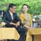 Ketua DPRD Kota Batam Muhammad Kamaluddin dan Wakil Wali Kota Batam sekaligus Ex Officio Wakil Kepala BP Batam Li Claudia Chandra. Foto: INIKEPRI.COM