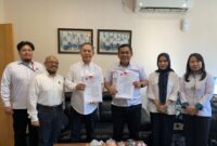 Penandatanganan Perjanjian Kerja Sama (PKS) antara RSBP Batam dan BPJS Ketenagakerjaan Cabang Batam Sekupang. Foto: INIKEPRI.COM/BP Batam 