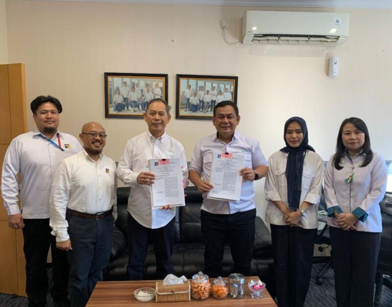 Penandatanganan Perjanjian Kerja Sama (PKS) antara RSBP Batam dan BPJS Ketenagakerjaan Cabang Batam Sekupang. Foto: INIKEPRI.COM/BP Batam
