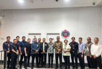 Imigrasi Kepri melakukan kunjungan ke ICA Singapura. Foto: INIKEPRI.COM