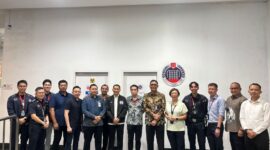 Imigrasi Kepri melakukan kunjungan ke ICA Singapura. Foto: INIKEPRI.COM