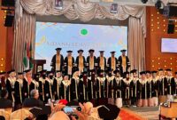 Wisuda Angkatan II Sekolah Tinggi Ilmu Tarbiyah (STIT) Internasional Muhammadiyah Batam Tahun Akademik 2025/2026 yang digelar di Nagoya Hill Hotel, Batam. Foto: INIKEPRI.COM